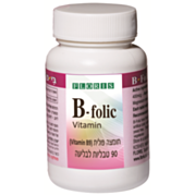 חומצה פולית 400 מק"ג B Folic | פלוריש 