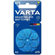 סוללות למכשירי שמיעה Varta 675 - מידה 675 | Varta