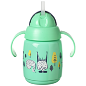 כוס אימון קש 300 מ"ל ירוק | Tommee Tippee