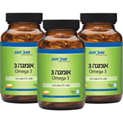 אומגה 3 - מארז שלישייה Omega 3 | סופהרב 