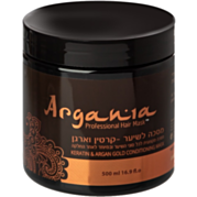 מסכה לשיער לאחר החלקה קרטין וארגן Keratin&argan Gold Conditioning Mask | Argania ארגניה 