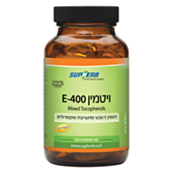 ויטמין E טבעי מתערובת טוקופרולים 400 יחב"ל Vitamin E | סופהרב 