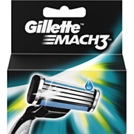 מאך 3: 4 סכיני גילוח Mach 3 Shaving Blades | Gillette 