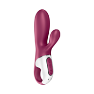 ויברטור ארנבון מתחמם ואפליקציה Hot Bunny | Satisfyer 