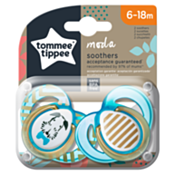 זוג מוצצי מודה הכי טבעי בנים 6-18 חודשים | Tommee Tippee