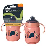 כוס אימון סופרסטאר חדש גיל 6m+ ורוד | Tommee Tippee