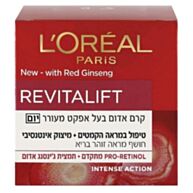 רויטליפט קרם יום אדום בעל אפקט מעורר | L'Oreal לוריאל 