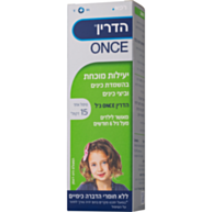 Once ג'ל: משמיד כינים וביצי כינים בטיפול אחד | הדרין 