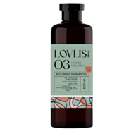 שמפו צמחים מזין סרפד רוזמרין ולבנדר 03 NOURISH | Lovlis לאבליס