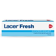 משחת שיניים ג'ל לטיפול ומניעת ריח פה Lacer Fresh | לייסר 