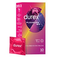 קונדומים Durex Pleasure Me עם צלעות רטט | דורקס