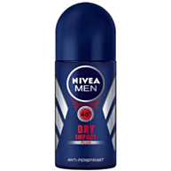 דאודורנט רול און יבש אנטי פרספירנט לגבר Dry Impact | Nivea 